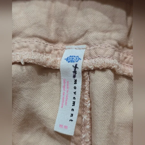 FREE PEOPLE MOVEMENT southern Lights Wide Leg Cargo Jumpsuit Oversized Boho Y2k - Picture 7 of 16